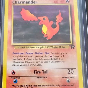 Pokemon Charmander 50/82 Team Rocket Set