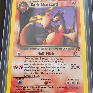 Pokemon Dark Charizard 4/82 Team Rocket Set Holo