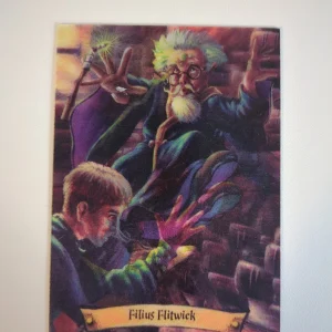 2004 Harry Potter Chocolate Frog #11 Filius Flitwick Lenticular Card