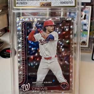 Dylan Crews 2025 Topps Updated AGS 2025