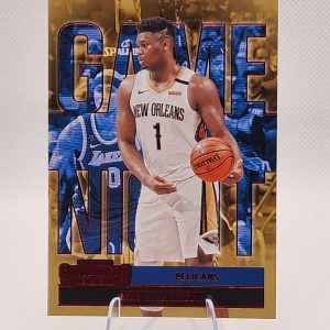 Zion Williamson Game Night Red 2020-21 Panini Contenders #19