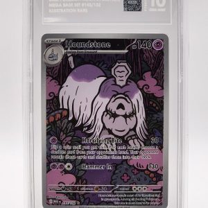 Houndstone 2025 Mega Evolutions #145/132 Illustration Rare TAG 10