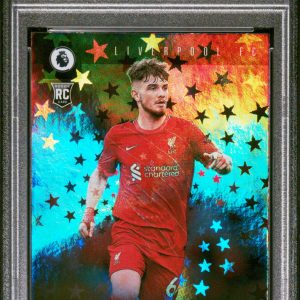 HARVEY ELLIOTT LIVERPOOL PANINI 2021 CHRONICLES PURPLE STAR PSA 10