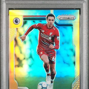 2019 PANINI PRIZM PREMIER LEAGUE TRENT ALEXANDER ARNOLD ORANGE 04/25 PSA 8