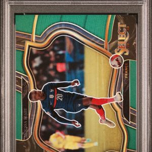 2022 PANINI SELECT FIFA #219 MOUSSA DIABY GREEN 3/5 PSA 9