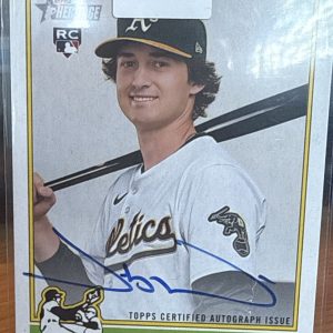 2025 TOPPS HERITAGE JACOB WILSON RC REAL ONE AUTO