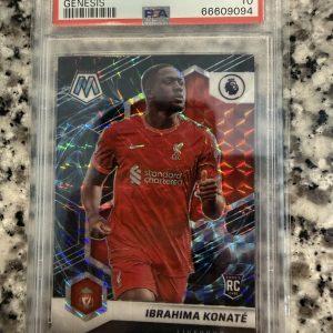 IBRAHIMA KONATE LIVERPOOL GENESIS ROOKIE PSA 10