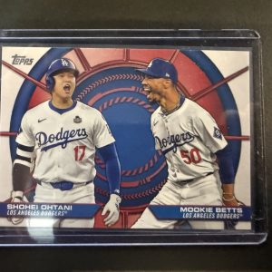 2025 Topps Series 2 - Dynamic Duos Shohei Ohtani, Mookie Betts #DD-2