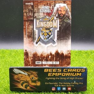 King Ezekiel Faction Patch 2018 Topps The Walking Dead Season 8 Rust #PR-KKE 87/99