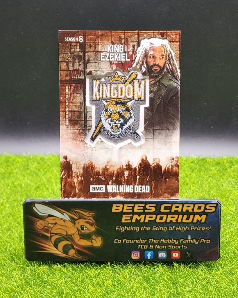 King Ezekiel Faction Patch 2018 Topps The Walking Dead Season 8 Rust # PR-KKE 87/99