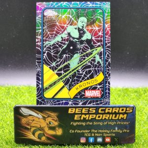 Kronos 2025 Topps Chrome Marvel Spider Web Refractor #384/399