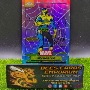 Spymaster 2024 Topps Chrome Marvel Spiderweb Refractor #/399