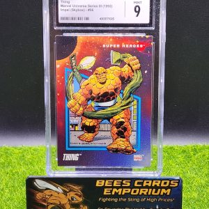Thing 1992 Marvel Impel Skybox Series 3 #56 CGC 9