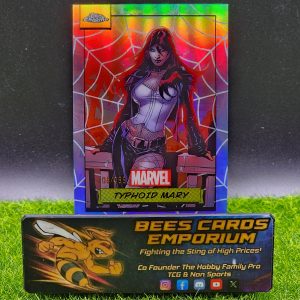 Typhoid Mary 2024 Topps Chrome Marvel Spiderweb Refractor /399
