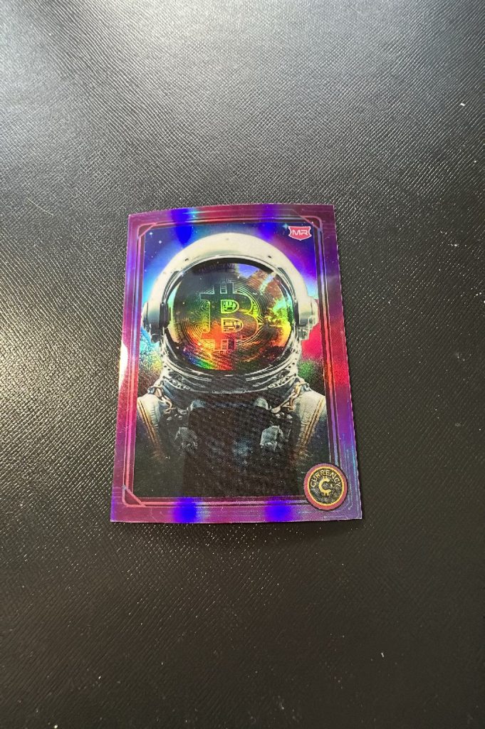 Cardsmiths crypto currency “Meta-Rare Refractor” MR#1