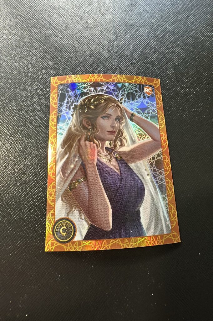 Cardsmiths cryptocurrency “Helen of Troy” #7 101/149