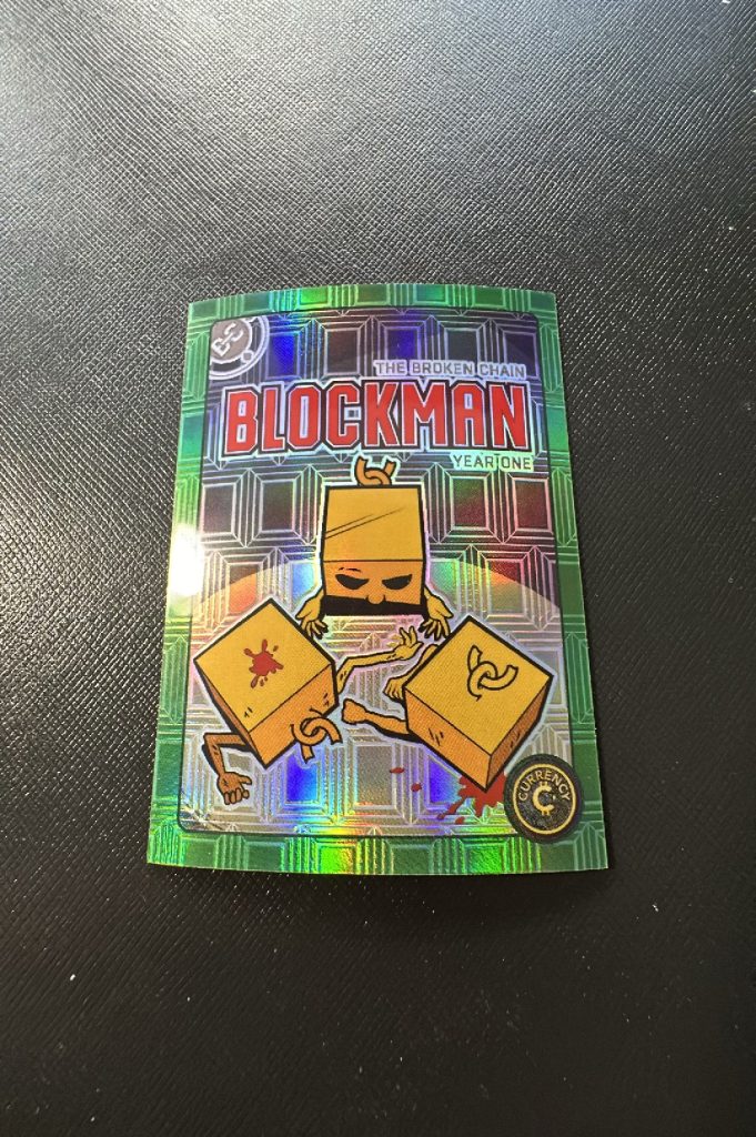 Cardsmiths cryptocurrency “Orphan Block” #10 28/99
