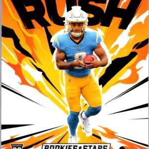 2025 Panini Rookies & Stars Rookie Rush Omarion Hampton Los Angeles Chargers