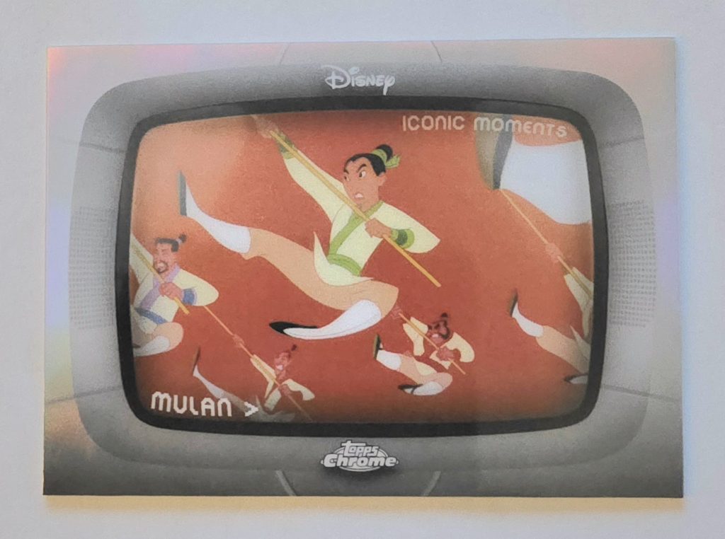 2026 Topps Chrome Disney Iconic Moments #IM-14 Mulan