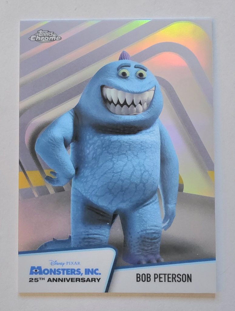 Bob Peterson 2026 Topps Chrome Disney Monsters Inc 25th Anniversary #MI-14