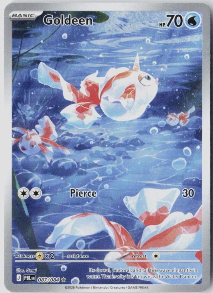 Goldeen - 087/084 - ME 05: Pitch Black (PBL)